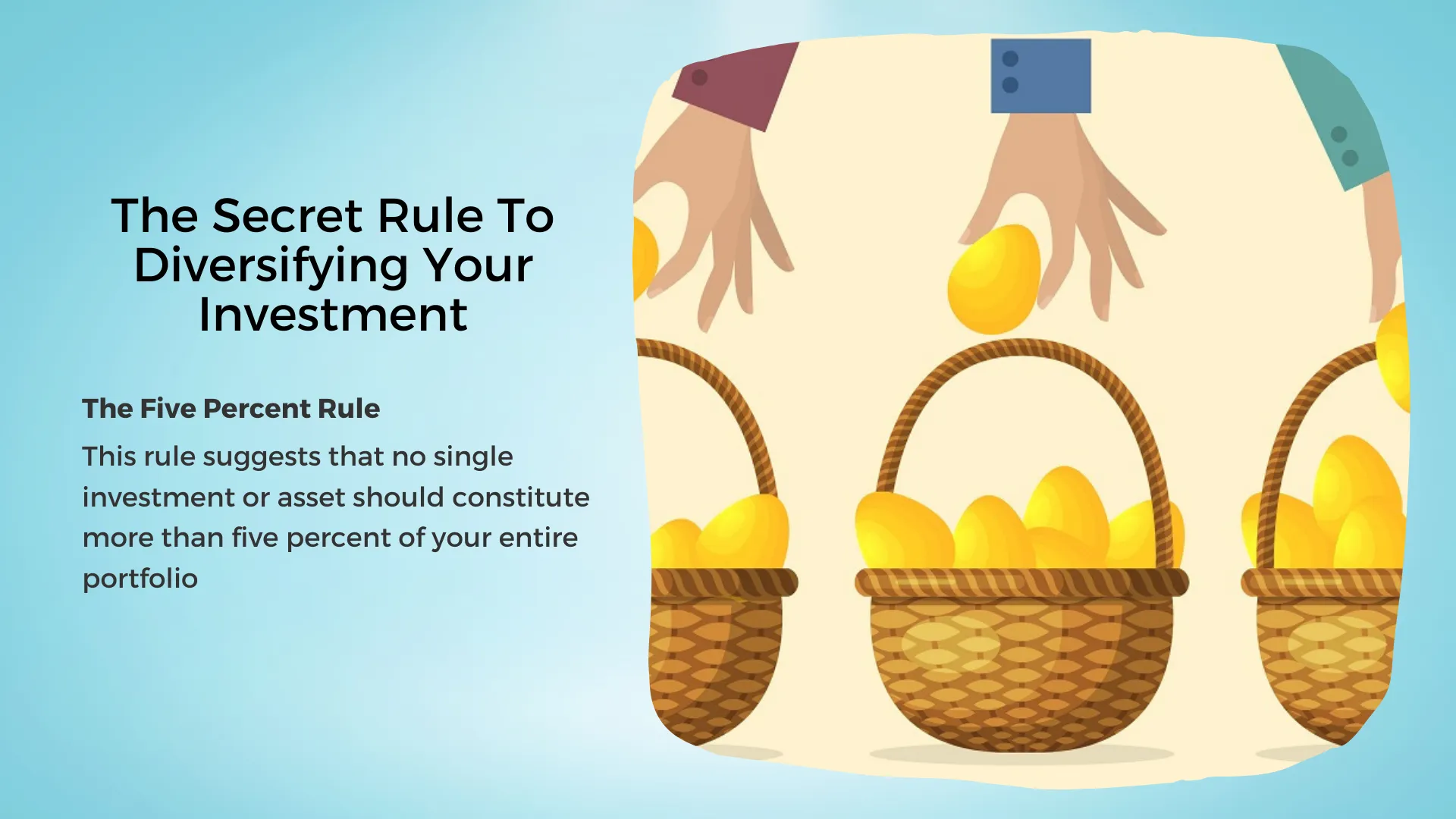 The Secret Rule To Diversifying Your Investment