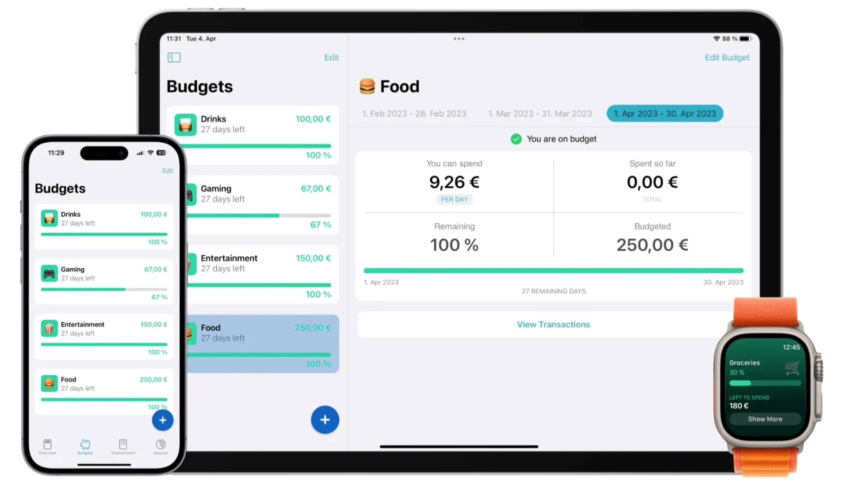 money coach budgeting app screenshot