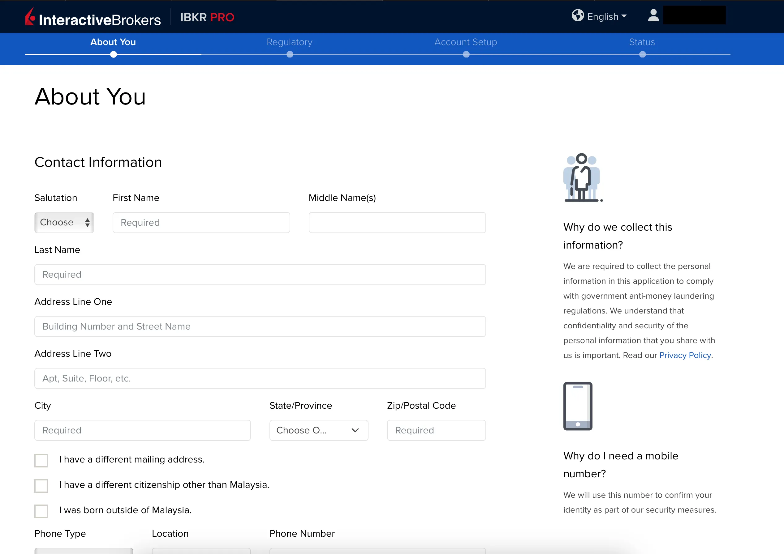 ibkr contact information