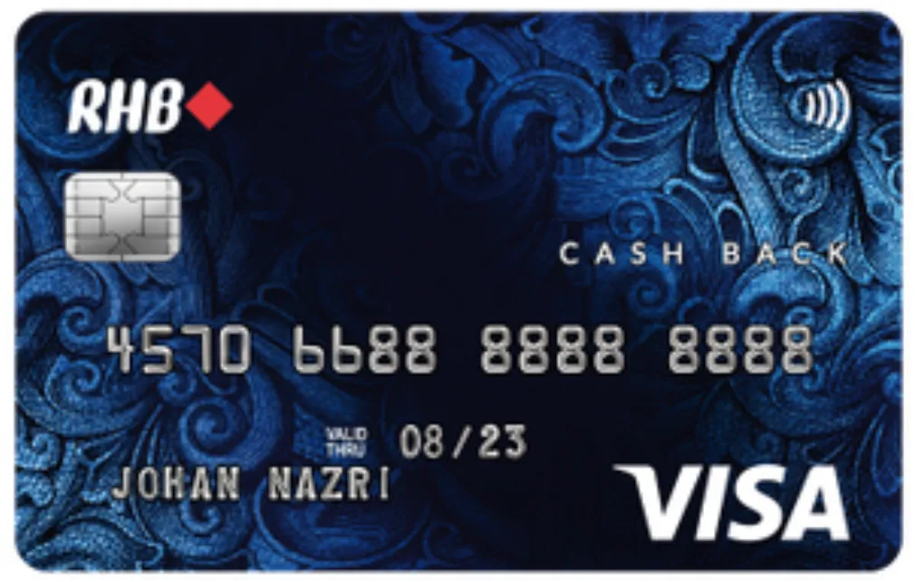 RHB Cash Back Visa Credit Card